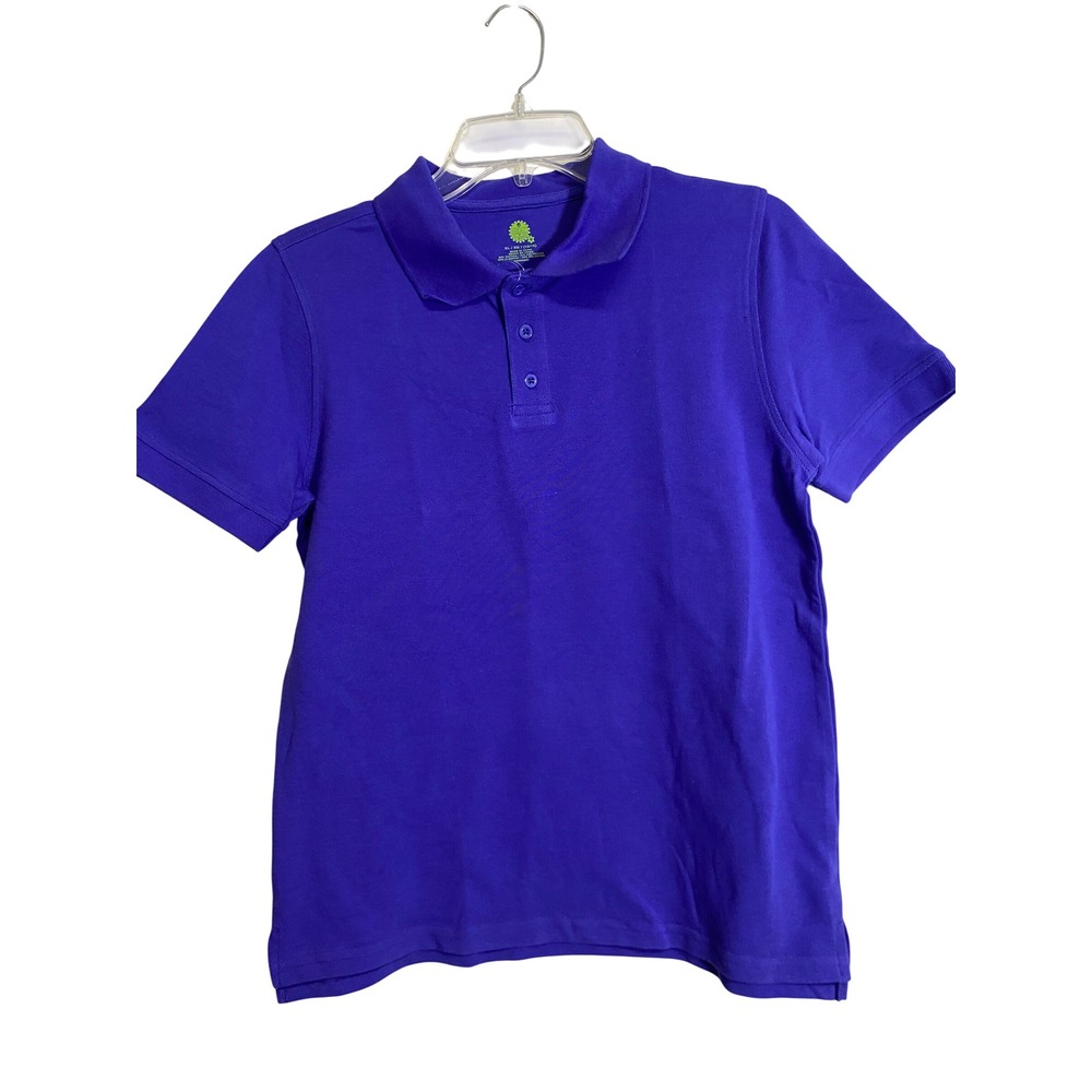 XL Real School Youth Unisex Short sleeve High-Low Vented Pique‎ Polo